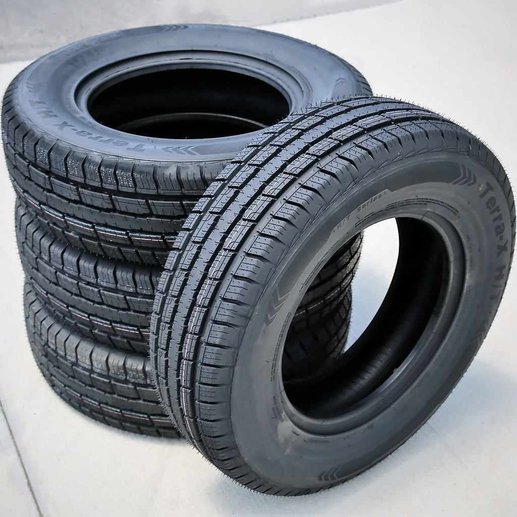 Chevrolet (FOUR) 4 1500 Set 115T Waterfall 1500 Silverado 2010-21 of 2014-18 Sierra GMC H/T SLE 265/70R17 Tires Fits: WT, Terra-X
