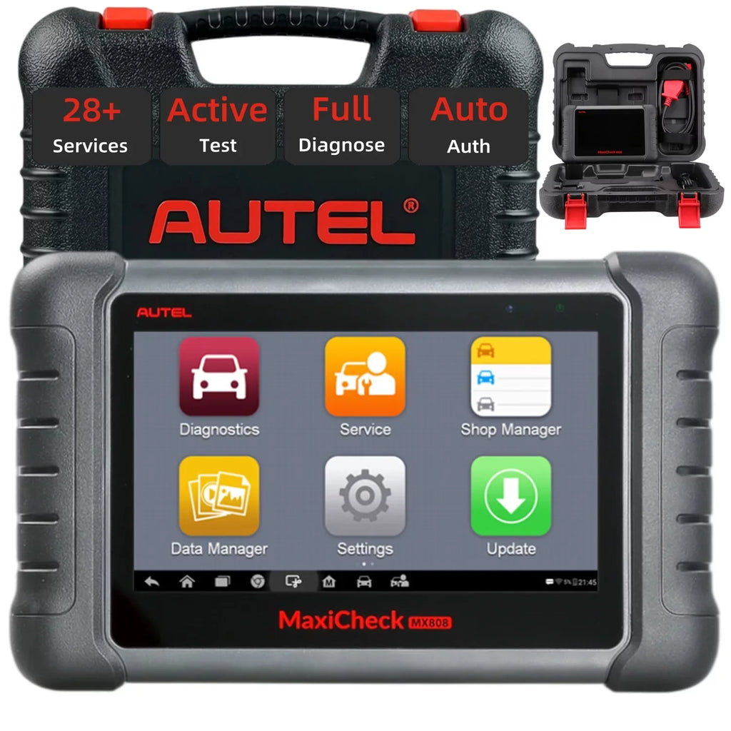 MK80 Diagnosis Scanner Diagnostic All System OBD2 MaxiCheck Diagnostic Scanner & Same System of with MX808 OBD2 Autel Full IMMO/EPB/SAS/BMS/TPMS/DPF, Professional functionalities Tool,