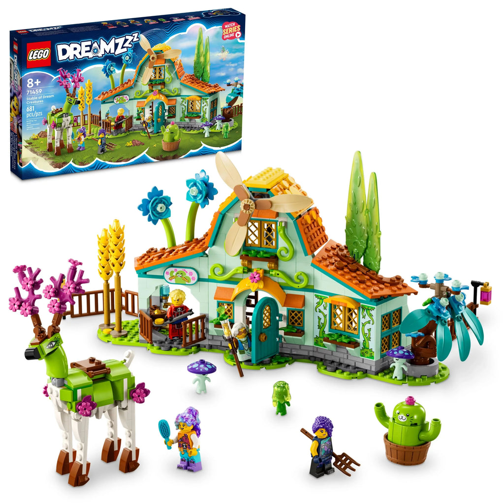 Forest Toy Options Kids, Stable Gift 8+ Fantasy 2 of 71459 Flying Pegasus Building Mythical Guardian, DREAMZzz or Creatures Dream Year Unique Olds for for Animal LEGO to Create