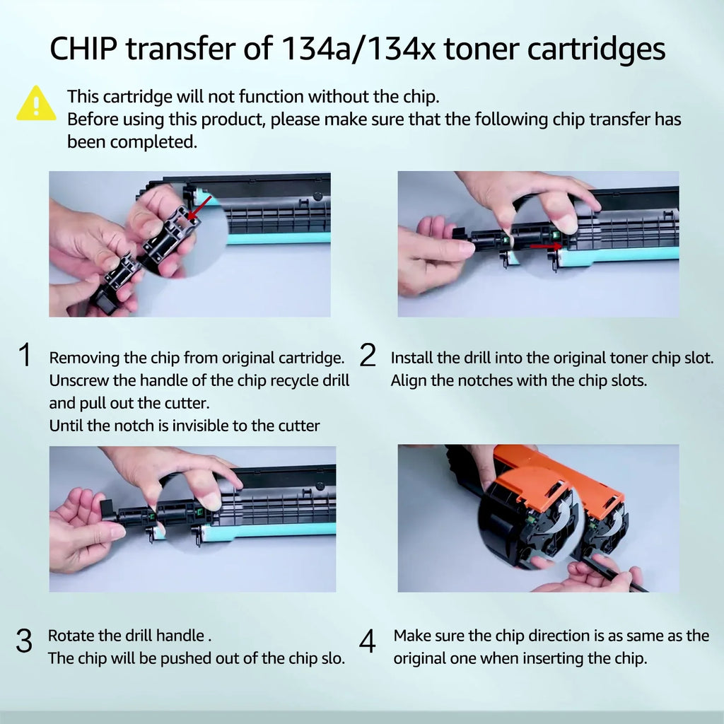 for M234sdw Laserjet (No Replacement M234sdn M209dw Black M234dw 8 GREENCYCLE Toner Cartridge Chip) MFP with W1340A Compatible HP 134A Printer HP