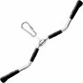 with Attachment Down Handgrips Attachments Bar/Cable Equipment, Yes4All LAT Attachment for Grip Rubber LAT Press Gym Pulldown Pull Down Wide Handles/Curl Bar Rubber