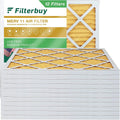 AC Pleated HVAC (12-Pack) 12x12x1 Filters oxygen MERV Filterbuy Furnace 11