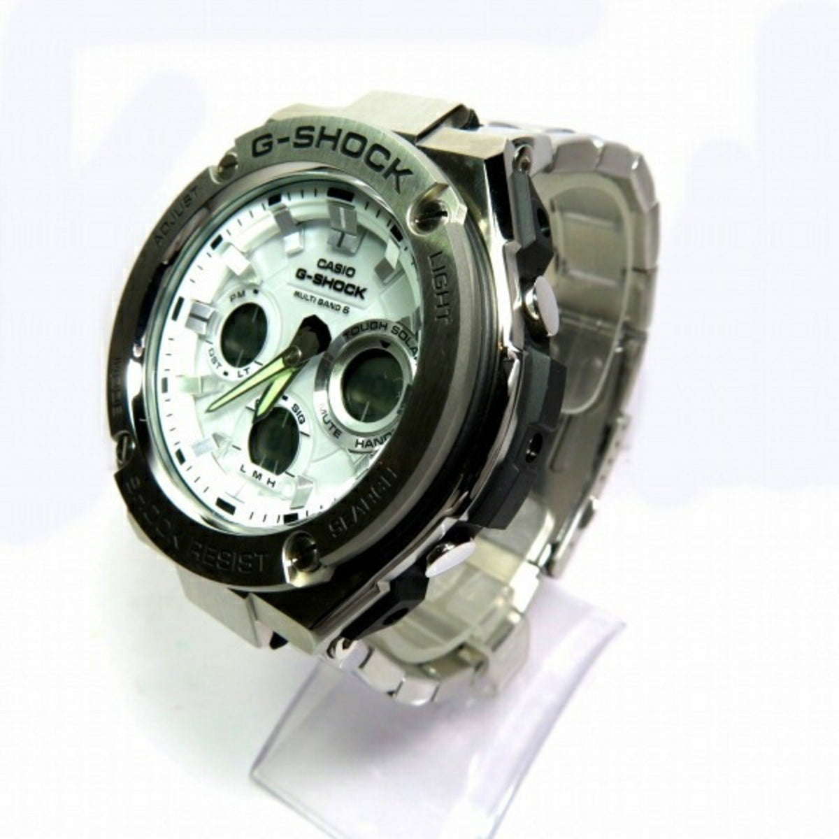 G-Shock Casio Pre-Owned 6 GST-W110D-7AJF Men's Solar (Good) Watch Multiband Radio