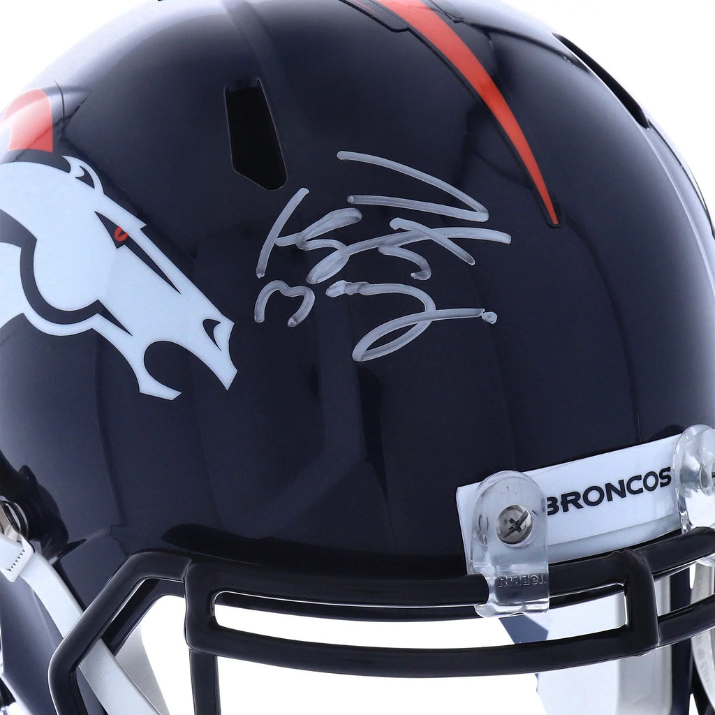 Broncos Helmet Fanatics Authentic - Speed Denver Certified Riddell Manning Replica Peyton Autographed