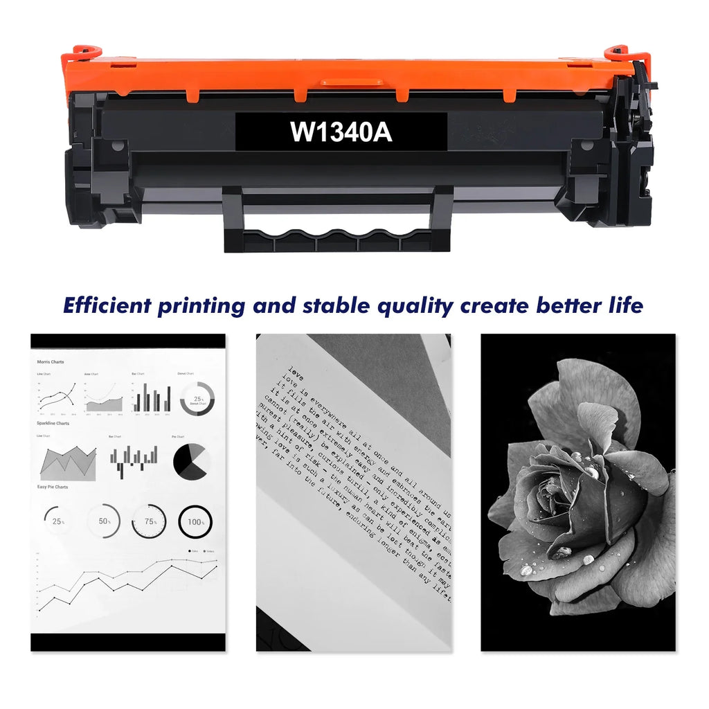 for M234sdn 134A W1340X M234sdw Cartridge Toner Printer Toner LaserJet 134X (Black, M234dw Ink for 2-Pack) 134X Compatible MFP HP W1340A 134A M209dw (with Chip) HP