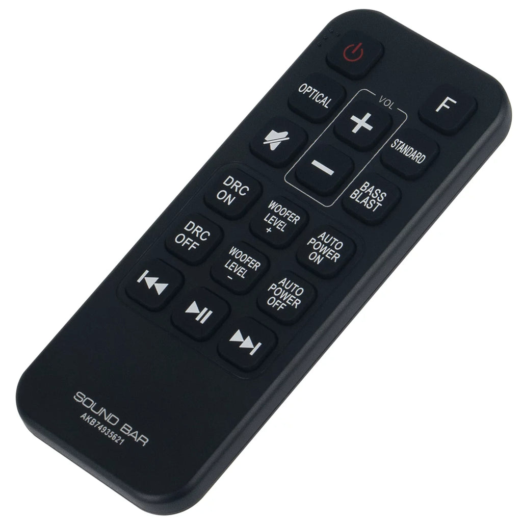 Bar Wireless Control for AKB74935621 LG Remote Sound SPJ2B-W Replacement SJ2