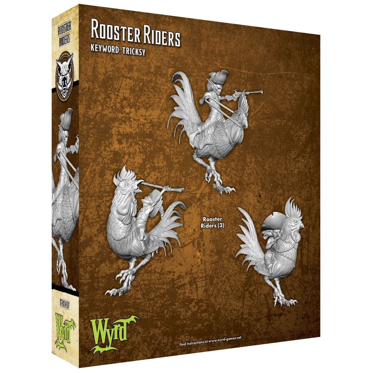 Malifaux Rooster Third Edition Riders