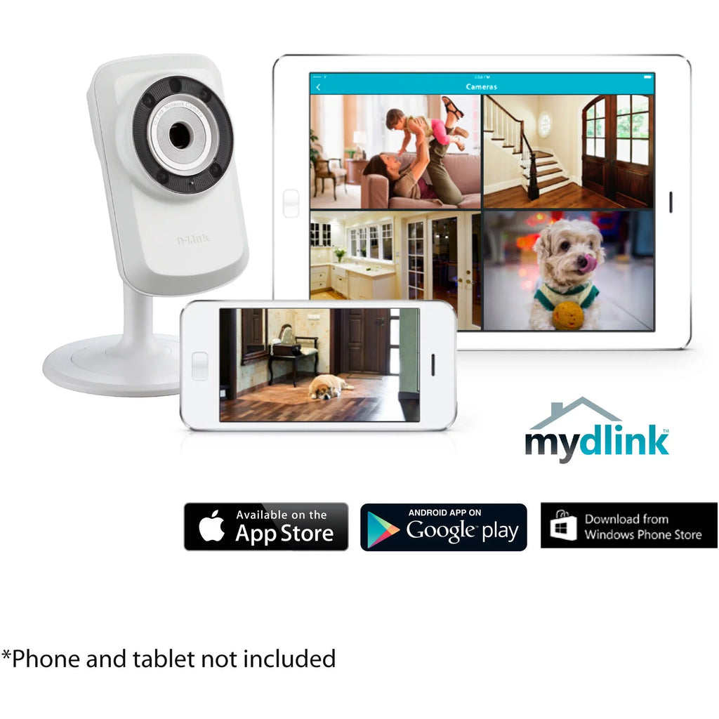 Night (DCS-932L) and Day Wi-Fi D-Link Camera