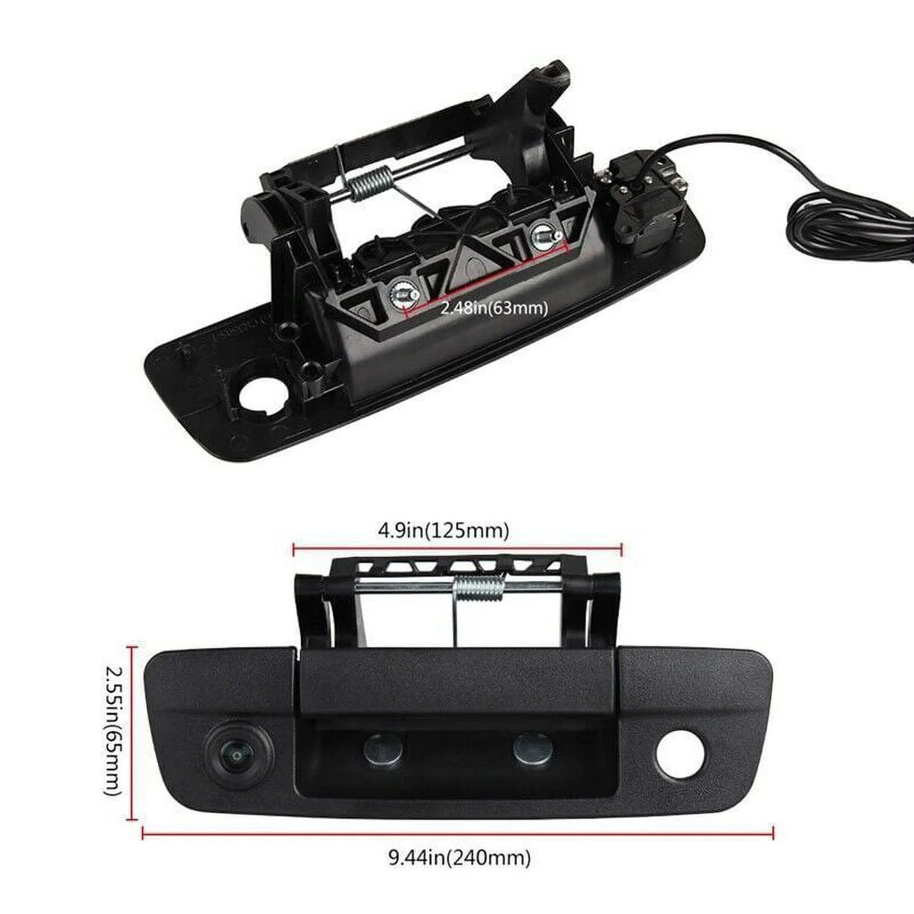 – (09-17) Handle with with Ram Tailgate Camera Dodge Enhance 3500 Backup & 2500 Compatible Safety 1500 (10-19)
