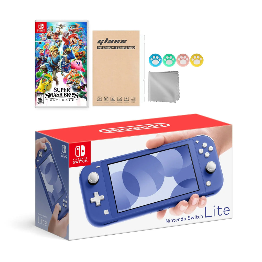 Nintendo Accessories Blue, Super Smash Ultimate & Switch Mytrix Bros. Lite