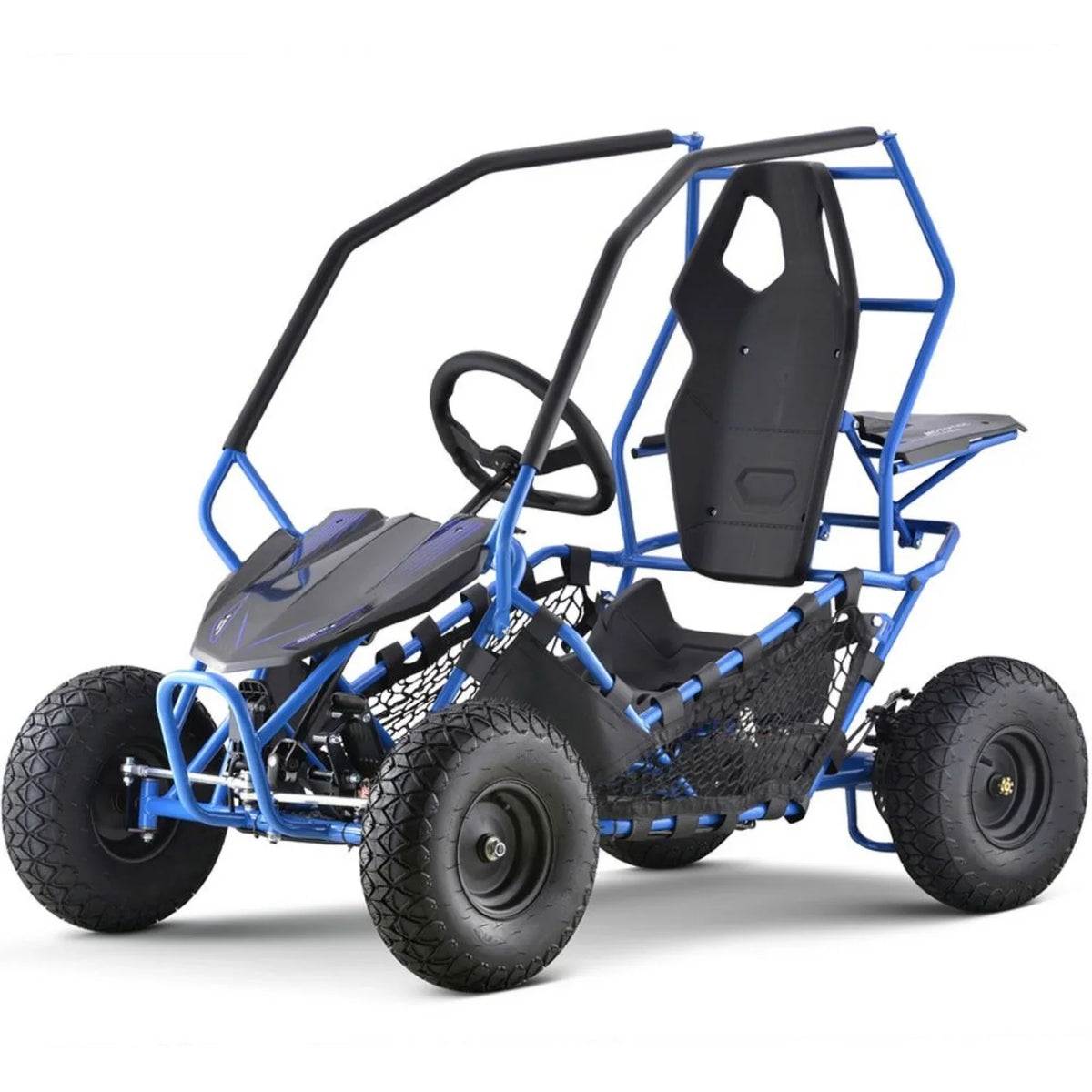 Maverick 1000w 36v MotoTec Electric Kart Blue Go
