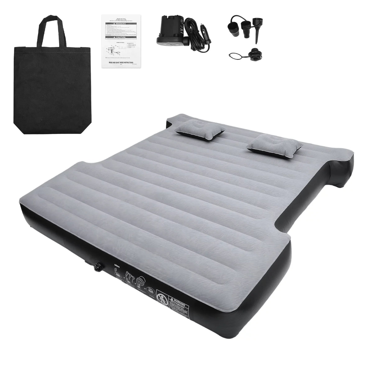 5.5-5.8ft oxygen Bargains Pump Gray Kit Unique air-filled Universal with Truck Full-Size Bed Thickened Short Electric