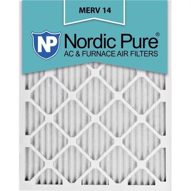 6 - Exact x 1 14 13x24x1ExactCustomM14-6 MERV Pack AC Pure 24 x Filters, of Nordic 13 in. Furnace