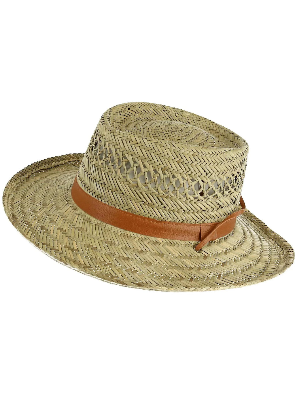Kenny Hat Rush Unisex K Gambler Straw Inch 3 Brim