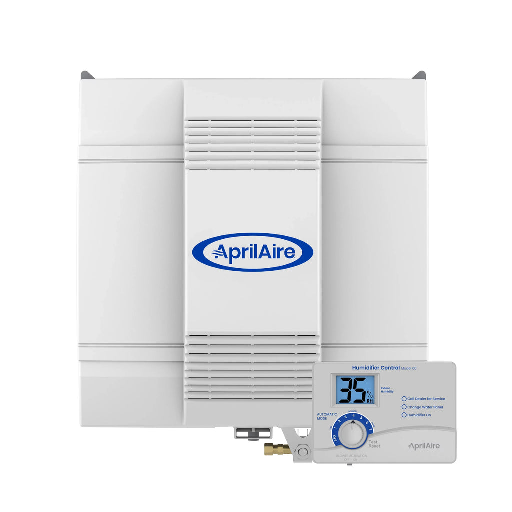 700 AprilAire Humidifier Homes up Capacity Sq. Fan-Powered - Whole-House Humidifier Furnace 4,200 to - Ft. Large Automatic for