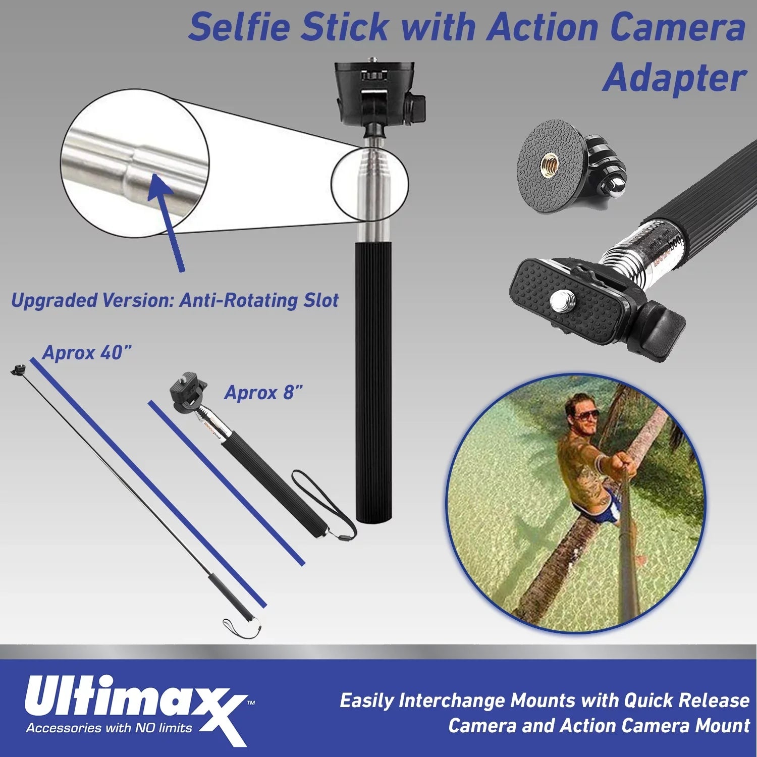 Kit Monopod HERO11 Hero 64GB and Basic Bundle Black Mini with GoPro 11 Accessory