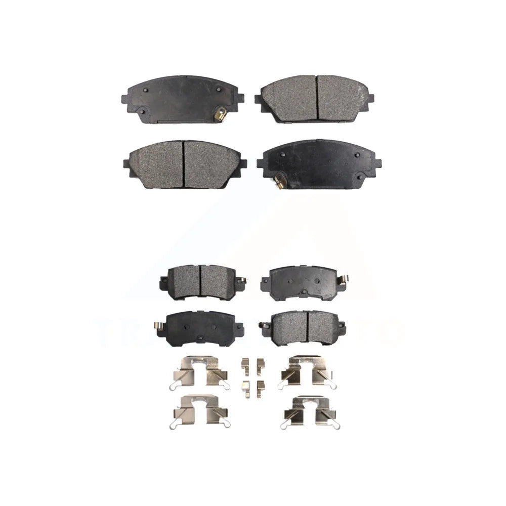 2016-2018 Front Semi-Metallic Rear Pads CX-3 Kit KPF-100267 Mazda Brake For