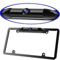 Viewing View Rear Waterproof s Camera Bright 170° Plate Camera Car License Backup Frame with Night 8 Angle Vision