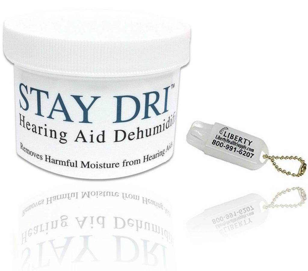 Free Stay Keychain Battery Aid Hearing Hearing Includes Aid Dri - Dehumidifier Liberty Holder