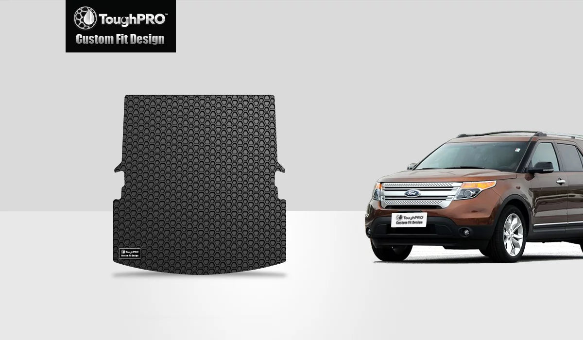Explorer All Rubber Compatible Cargo Black FORD - Duty (Made USA) - Weather with - 2011 Mat in ToughPRO - Heavy