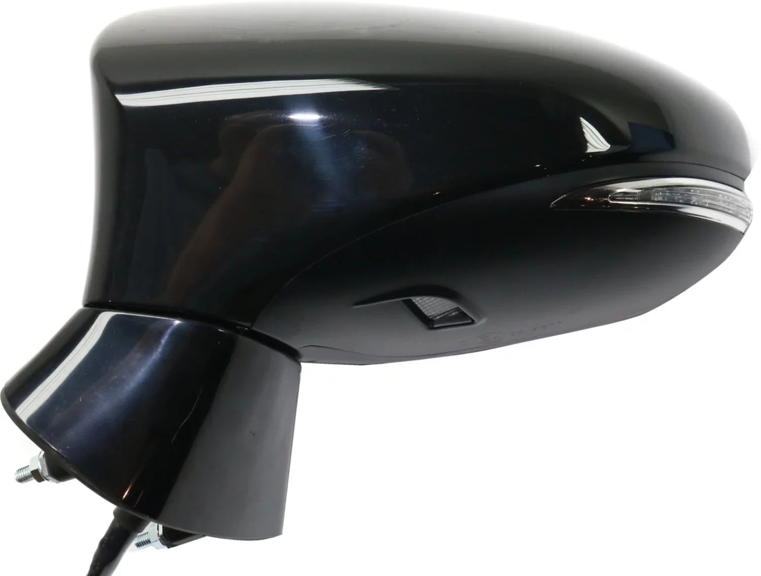 In-housing 2014-2018 Compatible Glass in Detection Driver w/ 2016 Heated Paintable Kool-Vue Spot Side GS200t Signal Mirror Light Blind With GS350 Left Lexus