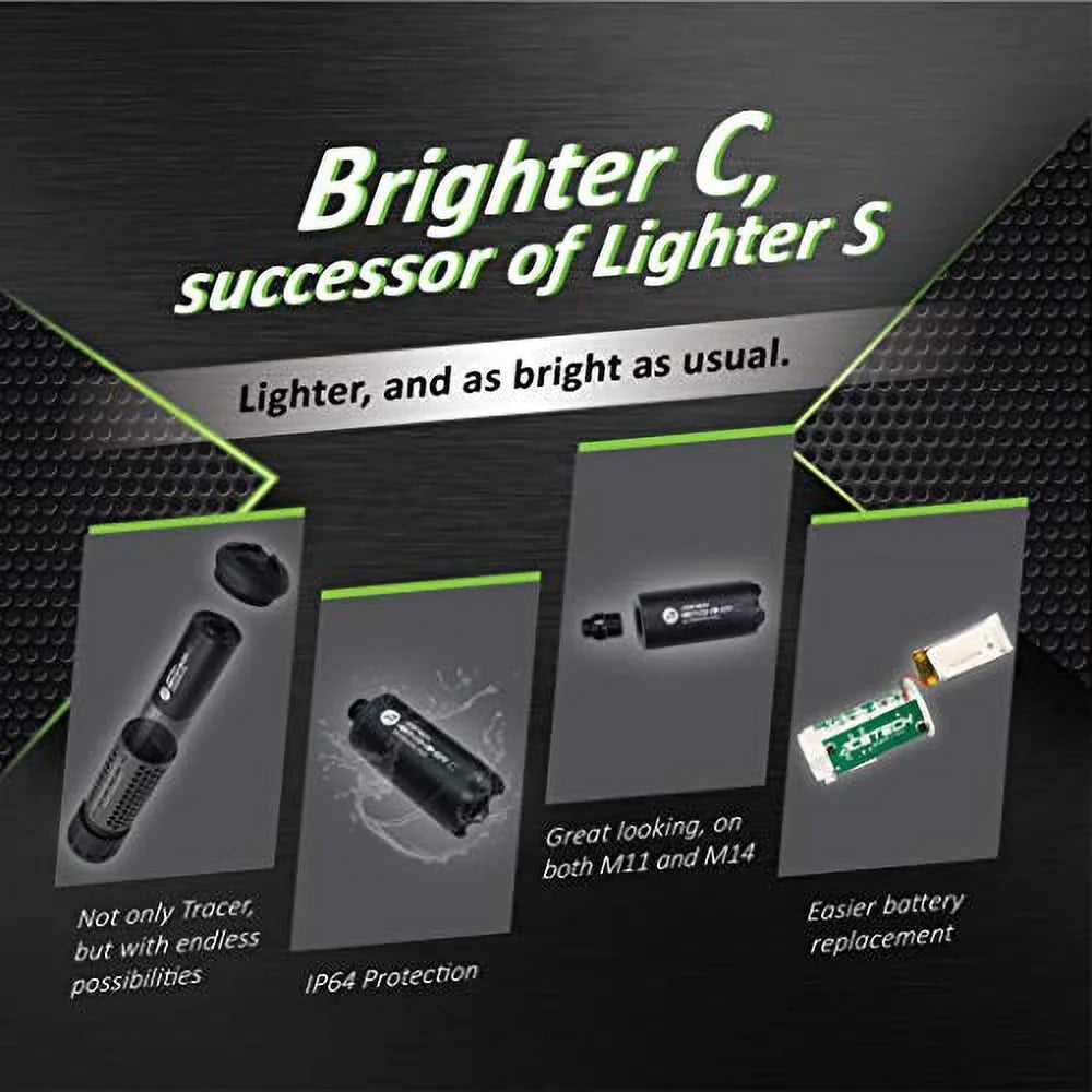 ACETECH-Brighter and Lion-Battery CW Unit, M14- Tracer C CCW, M11+ Rechargeable