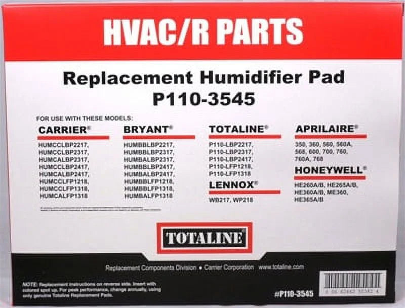 Aprilaire x Pad (4 13 in 1-1/2 Humidifier in x in Pack) 10