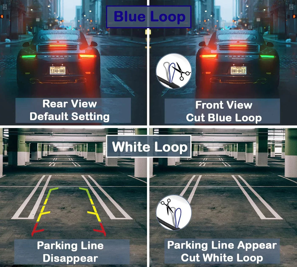CAR710X 170° CAR710 CAR910X License Angle View Frame CDR7011 Plate CAR8000 Rear CM901MIR Night HD CAR110W Vision CMR2720 Car Waterproof CAM123 Backup CAR910W Camera Radio with Jensen Compatible