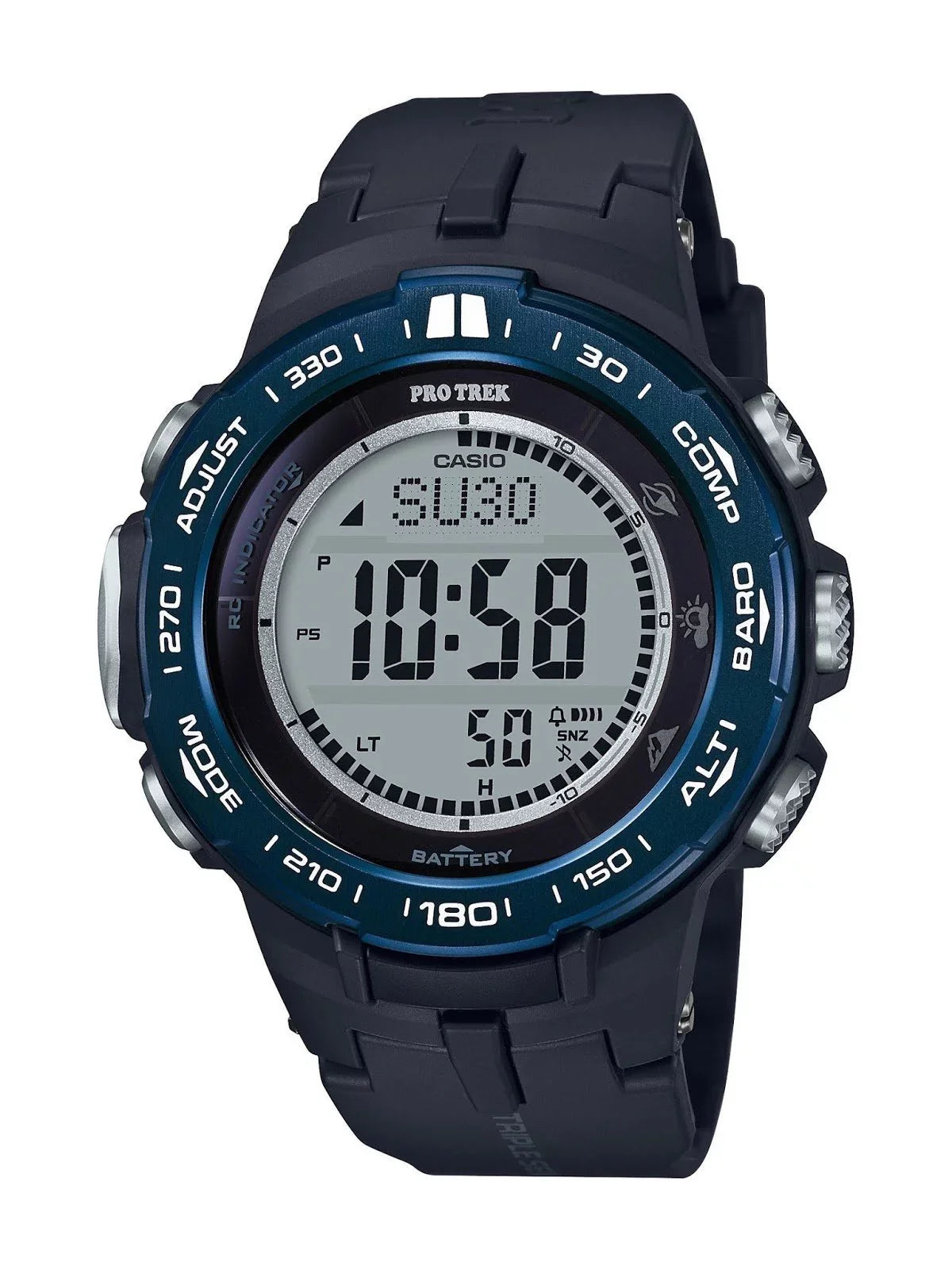 Casio Triple Trek Sensor Solar Atomic Pro Watch Men's