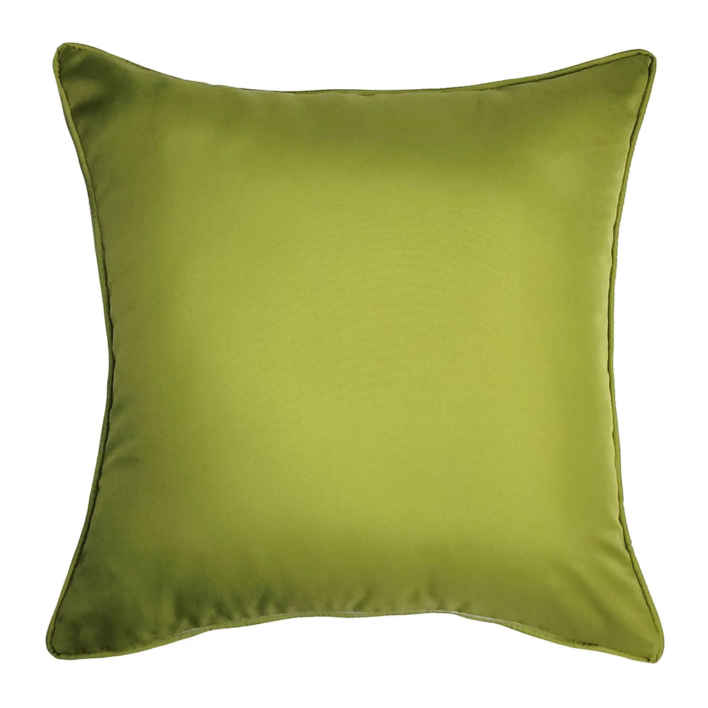 Decorative Textile Multi Edie Home Pillow Indoor/Outdoor Leaf Throw Levinsohn At Bird Embroidered Bold 18x18, Company