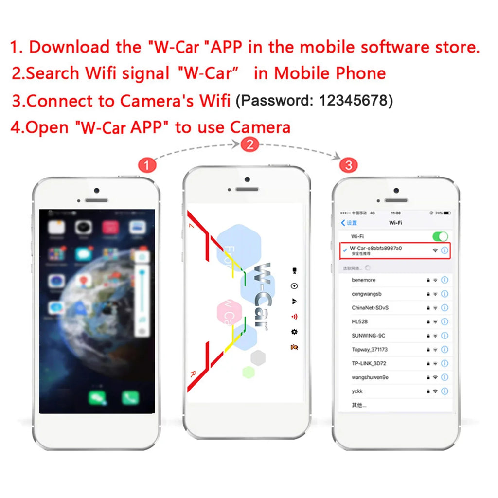 WirelessLed Reverse Ip67 Rear Aumotop Webcam,Ip67 Wireless Camera Waterproof View Car View Camera Camera BusVision Waterproof Rear Bus Camera Waterproof ReverseVision View 12v~36v