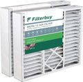 Filters Filterbuy HVAC Honeywell Furnace AC atmospheric Pleated 13 MERV (2-Pack) 16x20x5 FC100A1003 for