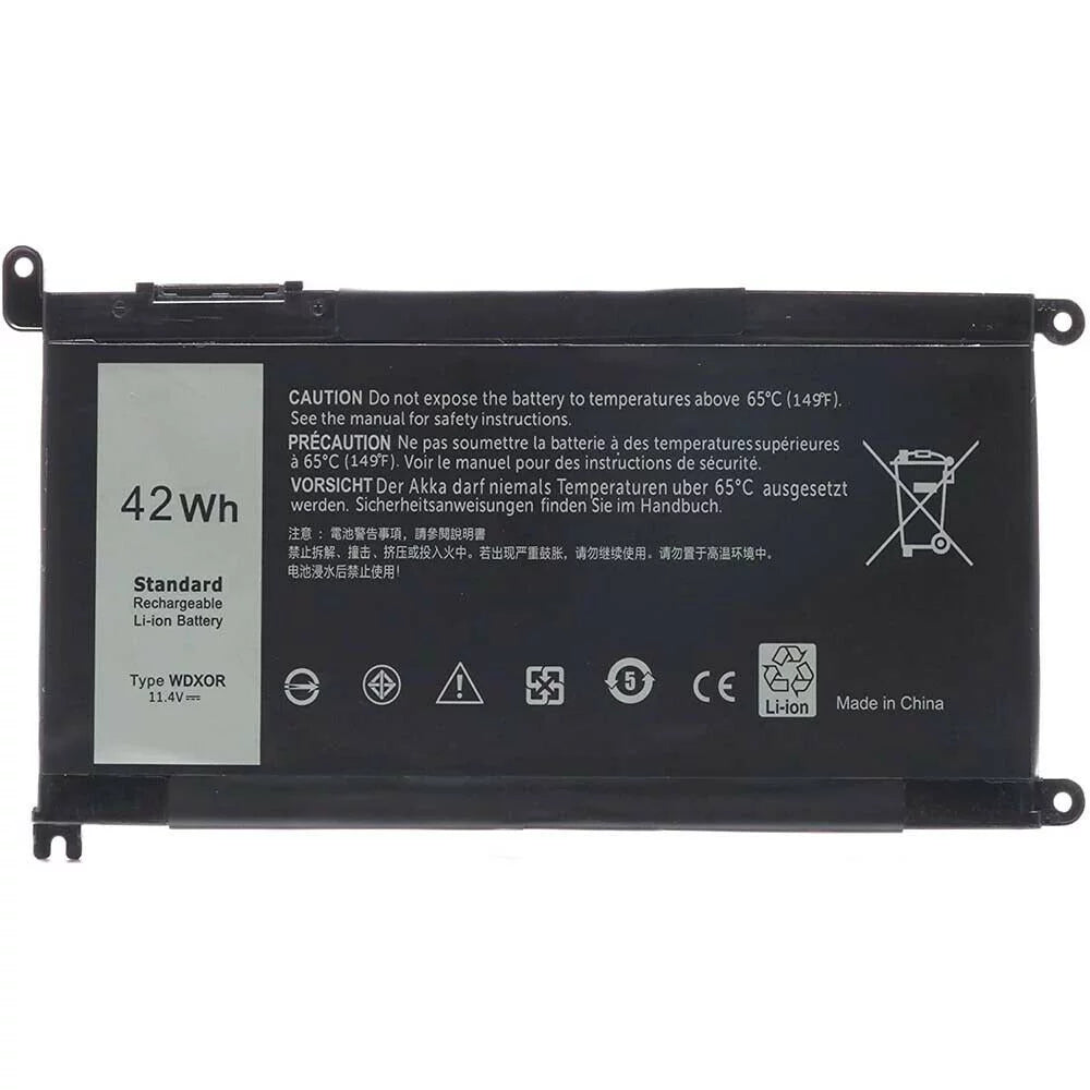 Battery Inspiron P66F 7573 WDX0R Dell 5565 42WH P69G P75F for CYMGM Series