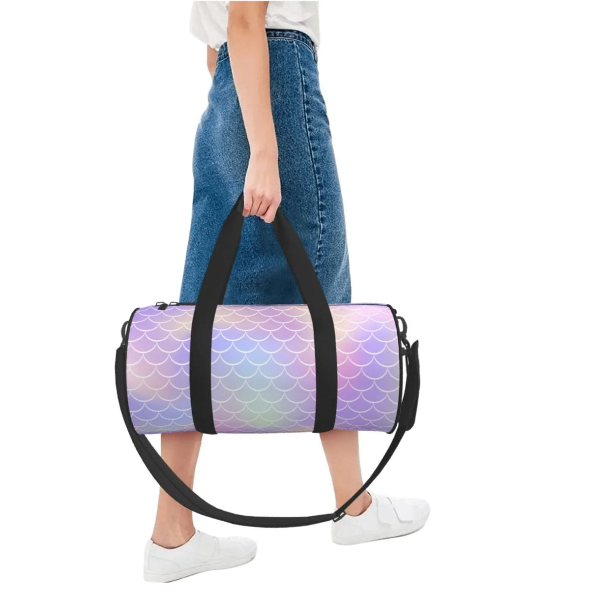 Pocket Sports Compartment Scale1 Bag Capacity Gym Waterproof Luggage with and Cylinder Bag Fish Bag Travel Large Coaee