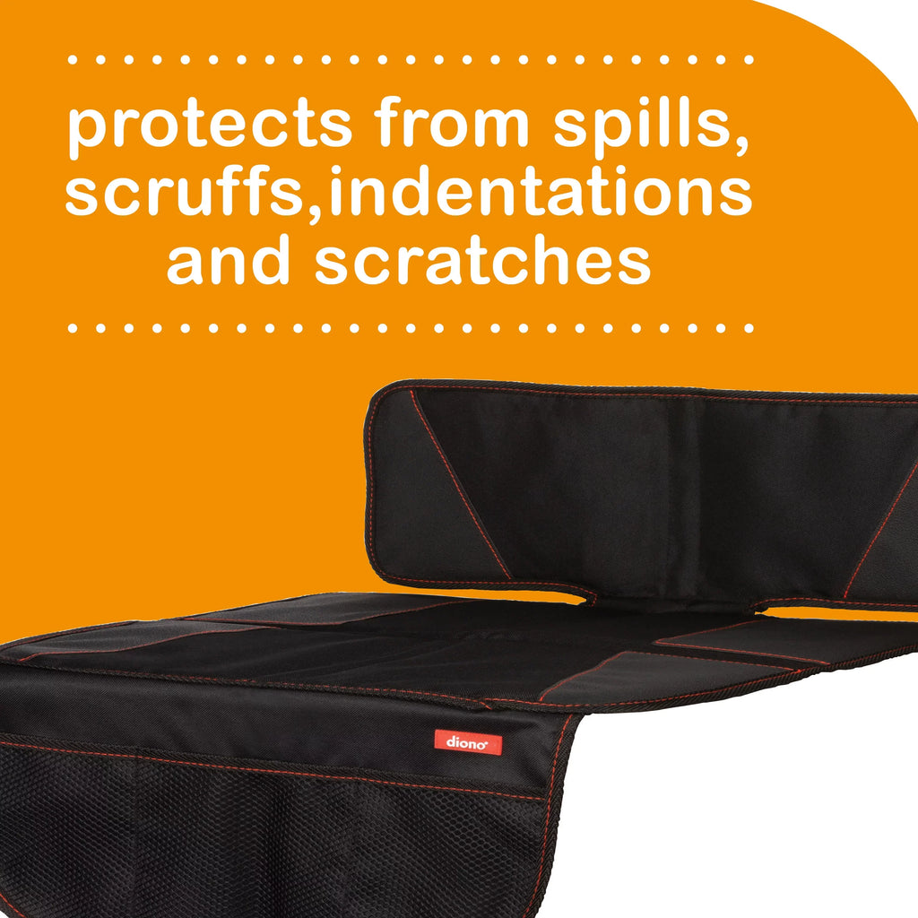 Tested, Water Car Black Seat Resistant, Protector, Crash 2 Diono Mat Super Pack