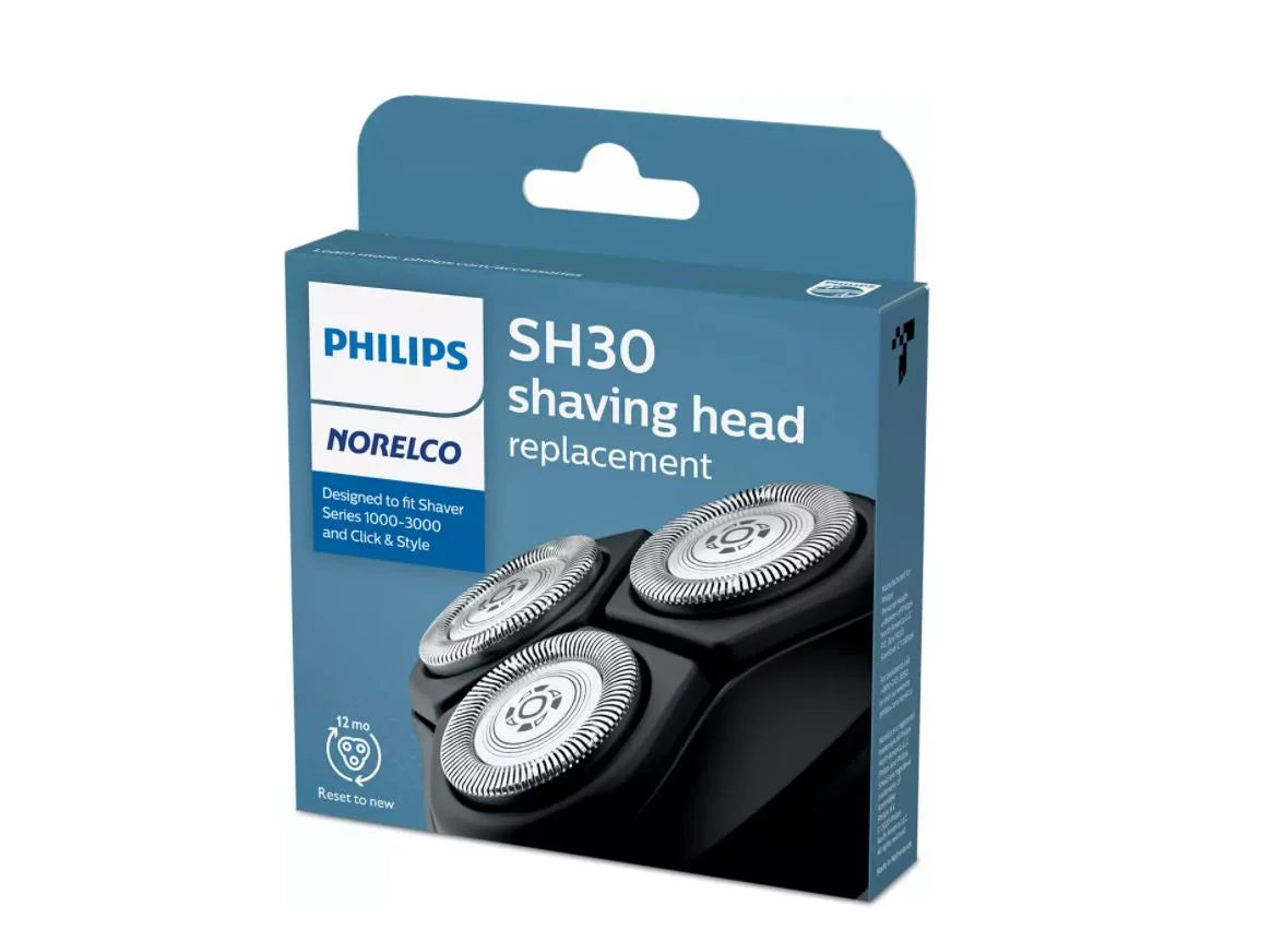Norelco Heads & Shaving Series and Lift 3000 1000, Cut Click & S738 with Philips Philips 3000 Shavers 2000, Norelco Compatible Style, SH30/52 series Shaver