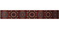 Aria Runner, 17'8" x Lenora Red/Blue 2'7"