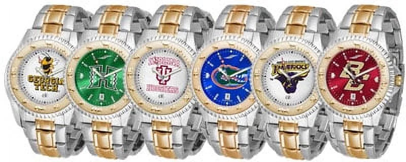 Illinois Fighting Two-Tone Competitor Navy AnoChrome Watch Illini