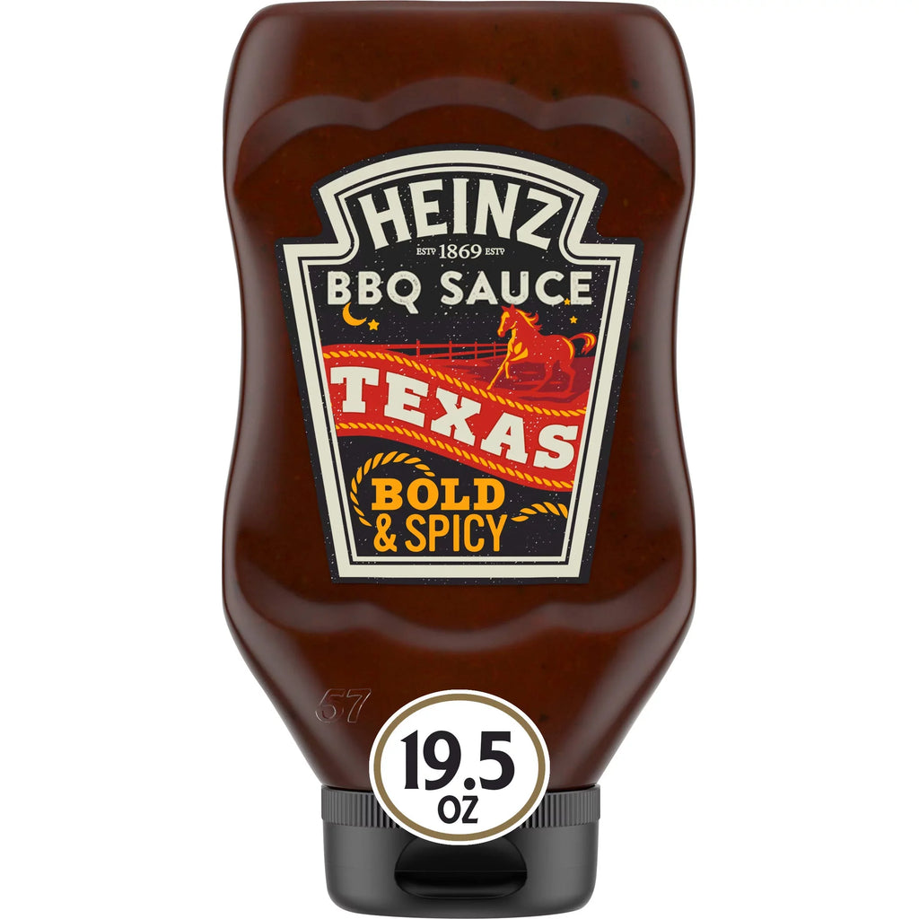BBQ Bottles, Sauce Style of Texas oz & Spicy Pack Heinz 6) (19.5 Bold