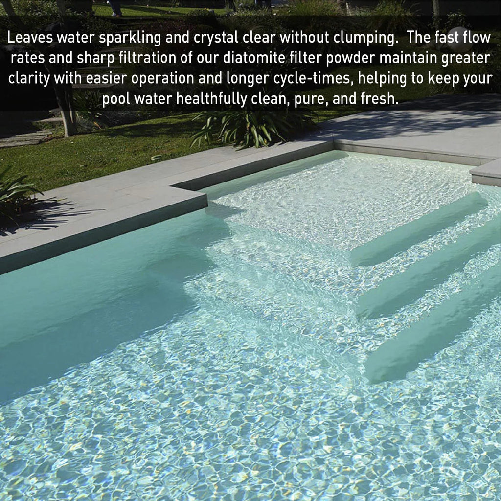 Filter Earth Diatomaceous Pool Dicalite Minerals 100LBS D.E.