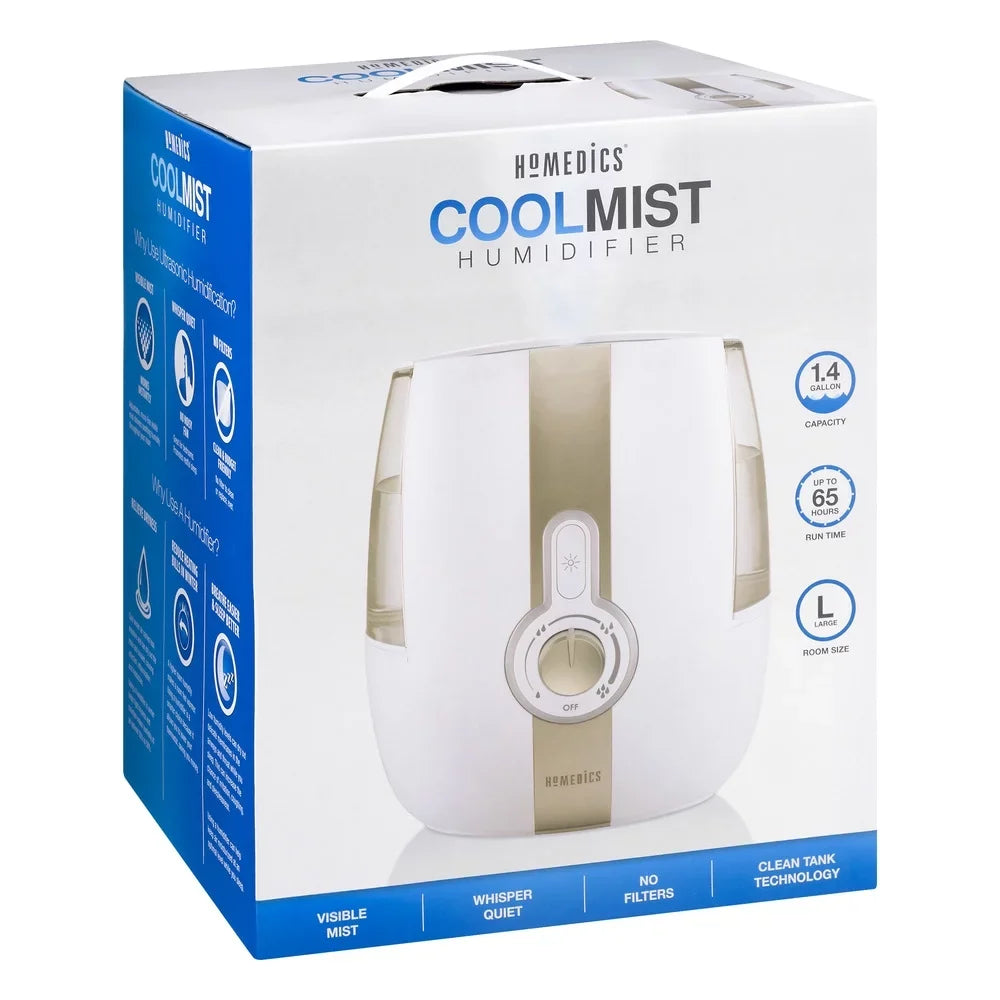 UHE-CM65 HoMedics Mist Cool Ultrasonic Humidifier,