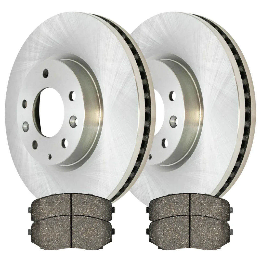 2009 2012 2007 Side Rotors and and Front 2.5L Pads 2010 Kit 2008 AutoShack Ceramic Driver FWD Passenger Replacement for 2.3L CX-7 Brake Mazda 2011 AWD