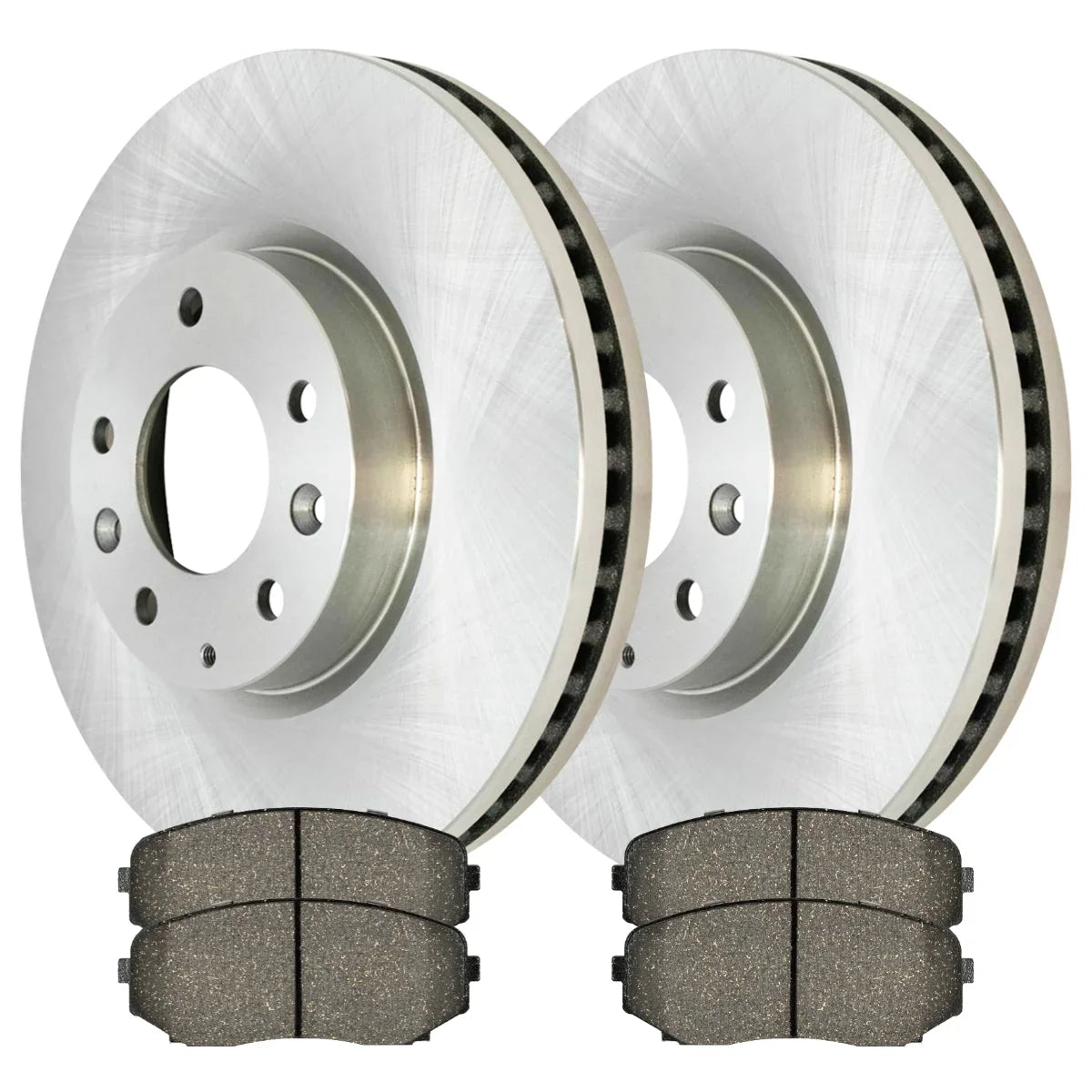 2009 2012 2007 Side Rotors and and Front 2.5L Pads 2010 Kit 2008 AutoShack Ceramic Driver FWD Passenger Replacement for 2.3L CX-7 Brake Mazda 2011 AWD