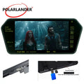 USB Car with Monitor Slot Display Mp5 Mirror Photo TFT Built-in RearView Full HD 7" LCD FM inch Bluetooth TF Car