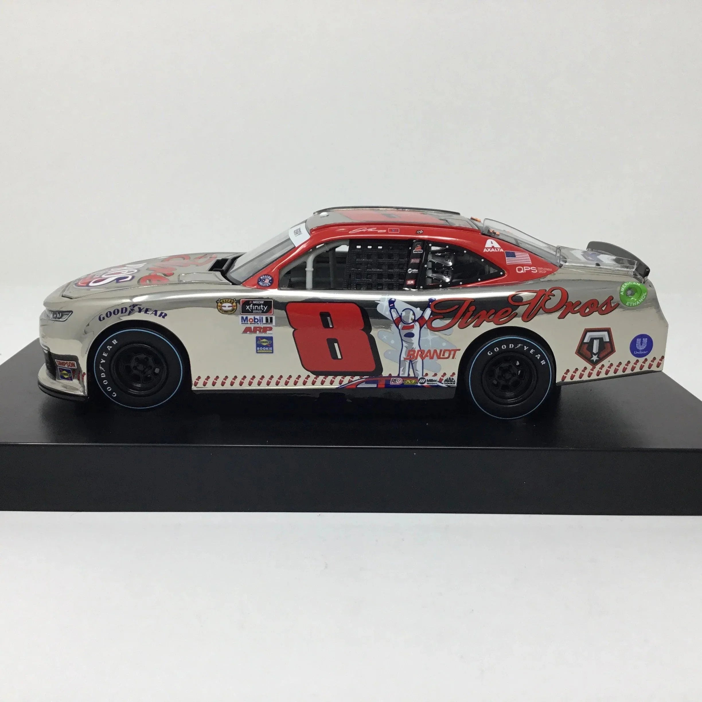 Color Tire Chrome Pros Throwback 1:24 Diecast 2021 Josh Berry