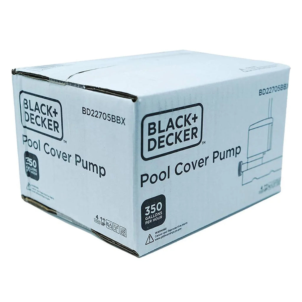 Pump Cover 350 Submersible Black+Decker GPH Pool