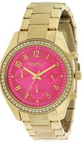 Ladies Caravelle York Gold-Tone New Watch 44L168 Melissa