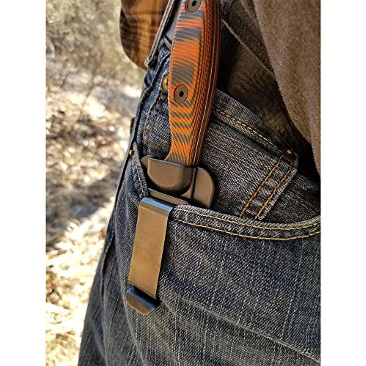 Knives XAN2-006 Orange/Black S35VN Stainless Xancudo Fixed G10 Blade & Steel ESEE Knife