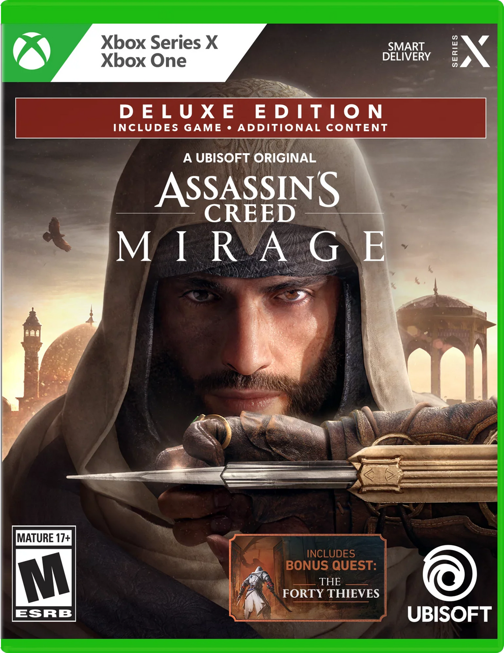 '- Xbox X, Xbox Series Assassin's Edition Mirage: Deluxe One Creed