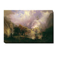 1.5 18 Landscape Mountain Rocky Canvas by Albert x Premium Gallery-Wrapped - Bierstadt 12 Giclee x in.
